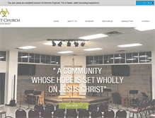 Tablet Screenshot of christchurchconway.org